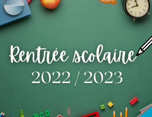 Planning de rentrée scolaire 2022-2023