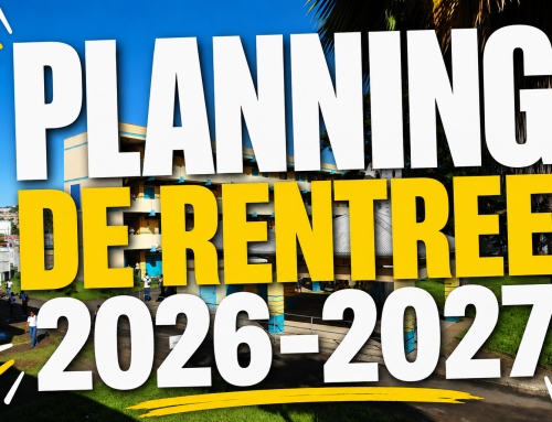 Planning de rentrée scolaire 2026-2027